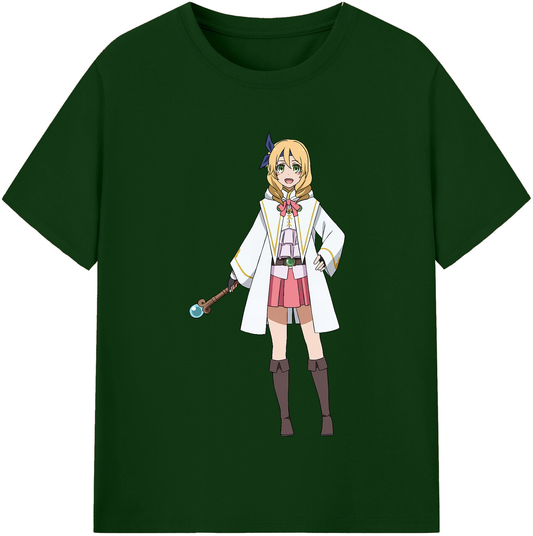 （画像用） 転スラ Regarding Reincarnated to Slime 綿100％半袖Tシャツ（フロントプリント）